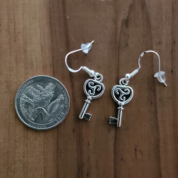 Key Earrings - Picture 1 of 1